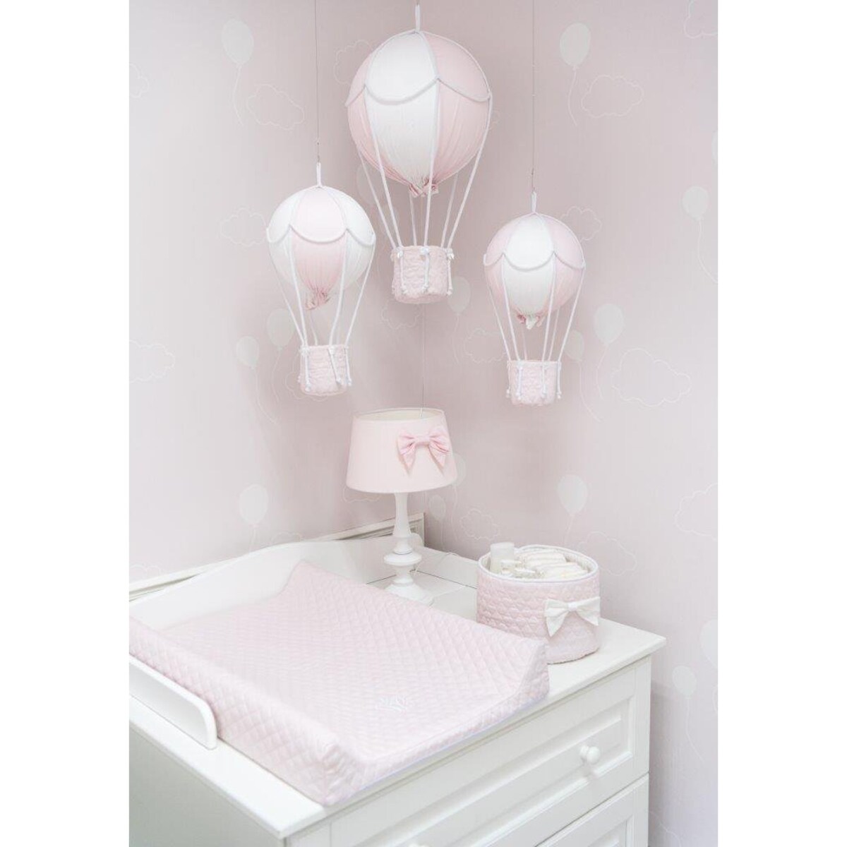 Balon dekoracyjny pudrowy mały