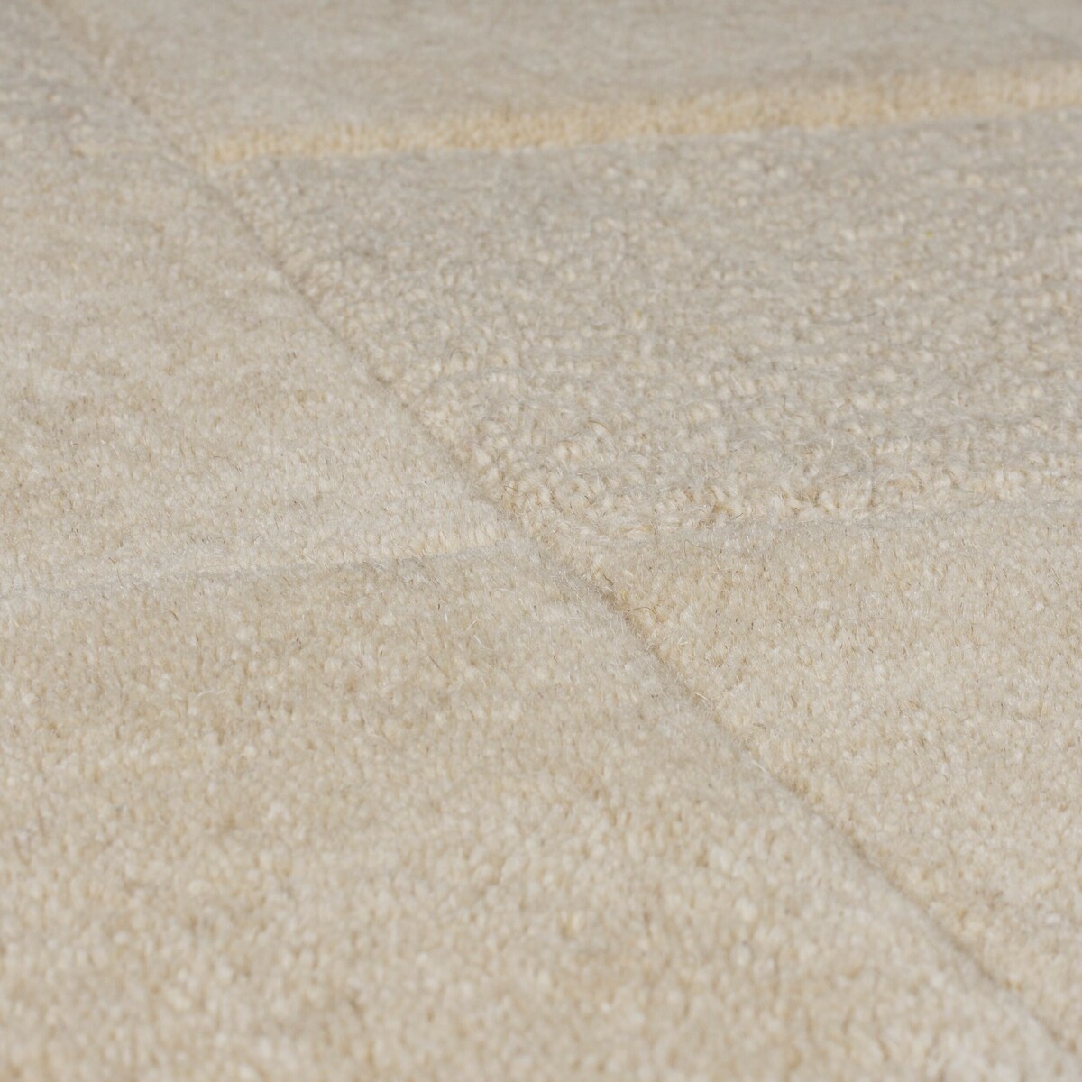 Dywan Wełniany Moderno Checkerboard Natural 60x230