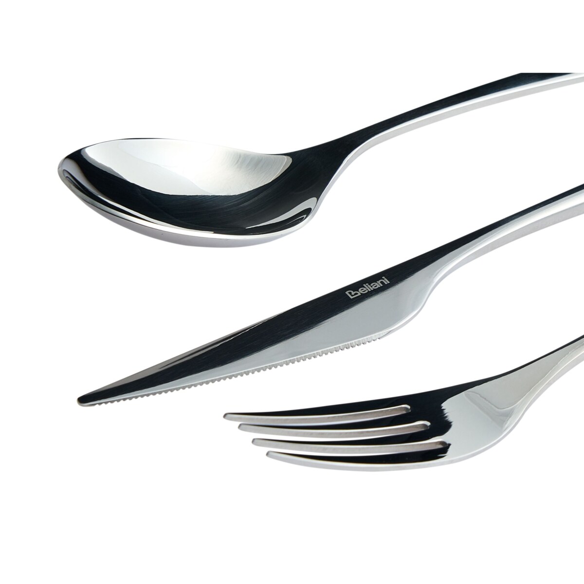 Zestaw sztućców 30 elementów FARFALLE Srebrny