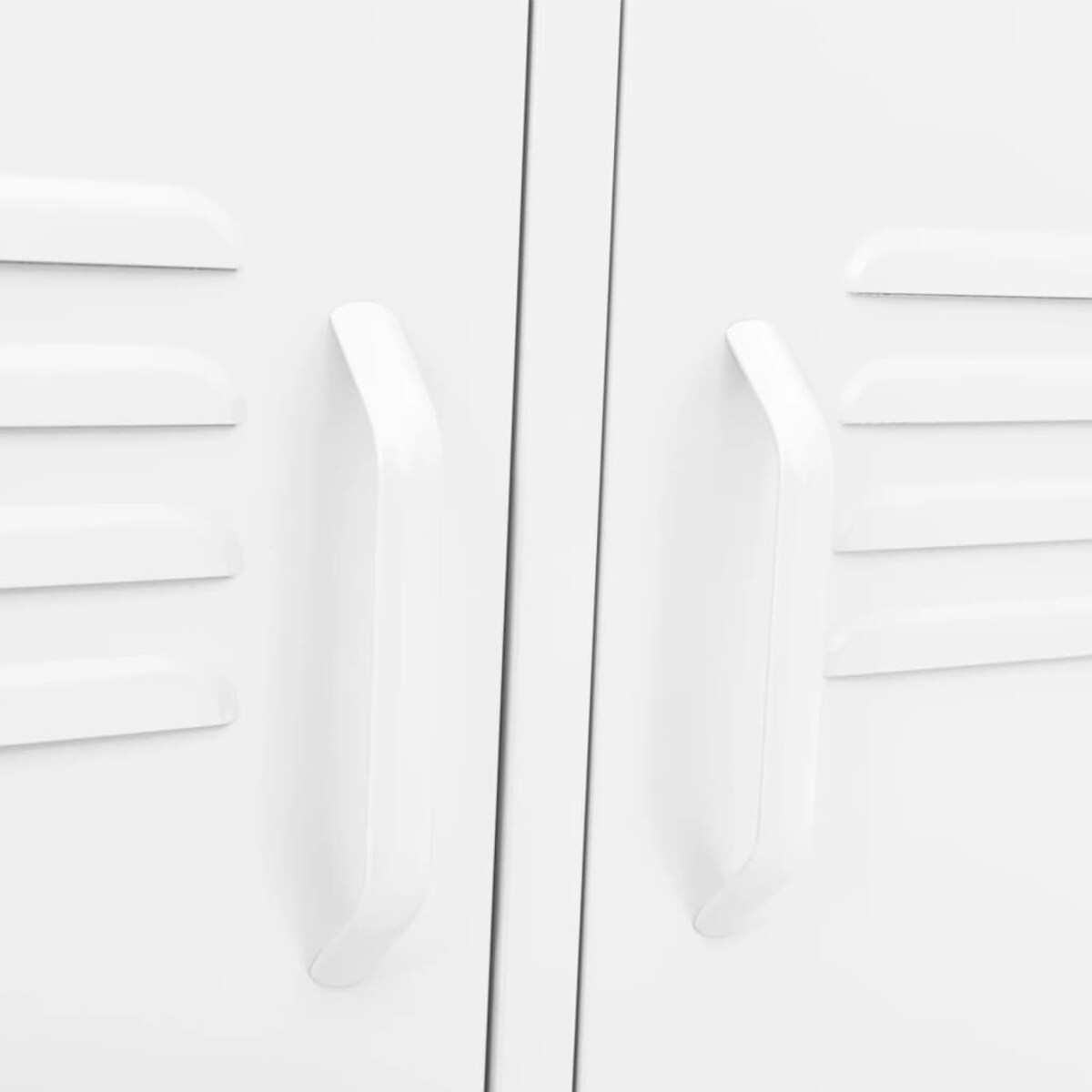 vidaXL Szafka pod telewizor, biała, 105x35x50 cm, stalowa