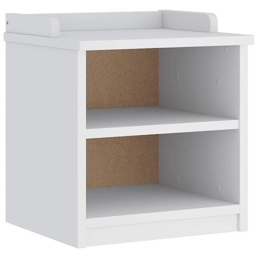 vidaXL Ławka do przedpokoju "SANDNES" 45x40x50 cm Drewno lite sosnowe