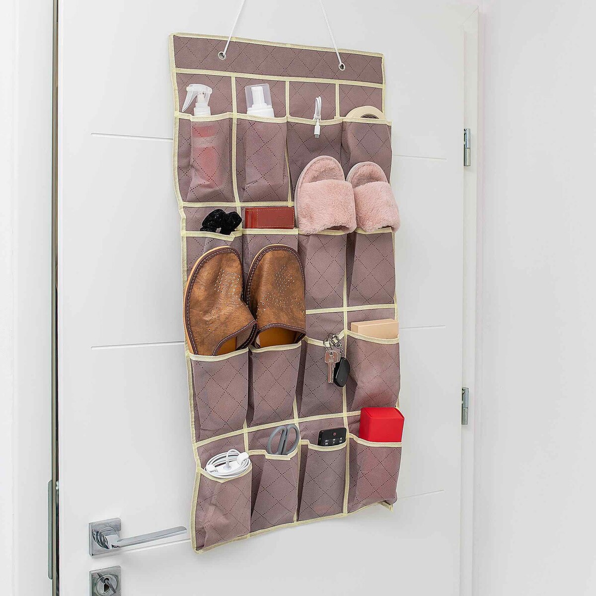 Organizer Wiszący Na Drzwi Szafy Łazienki Ścianę