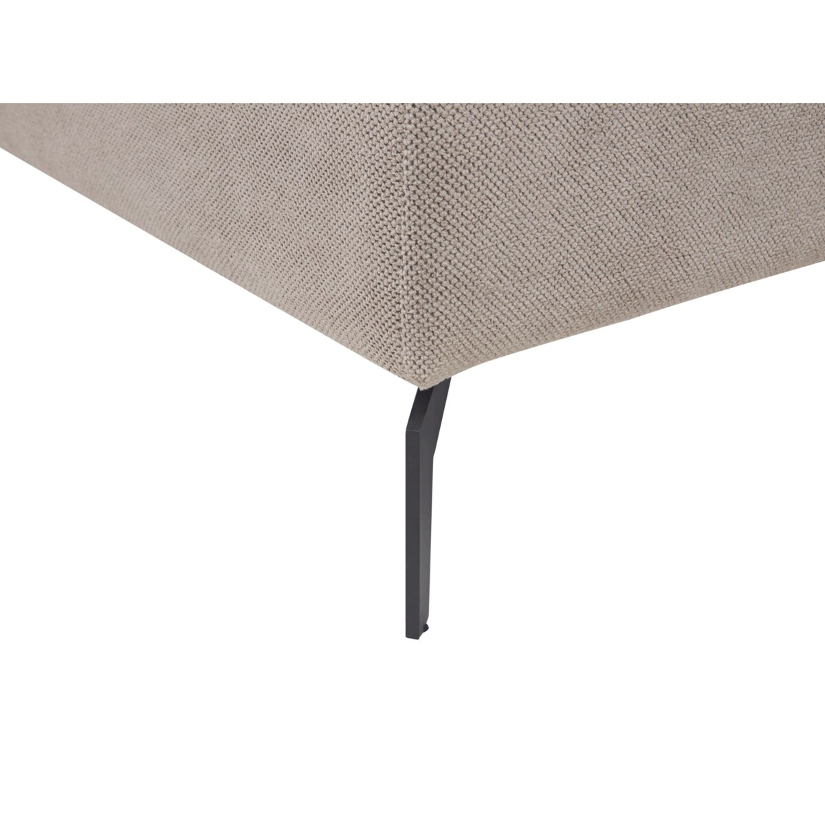 Szezlong brązowoszary CHARMES