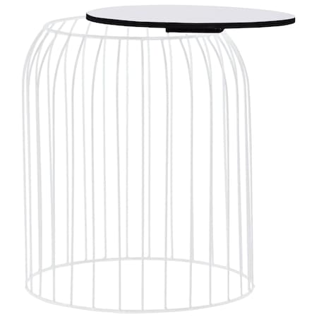 vidaXL Stoliki kawowe, 3 szt., białe