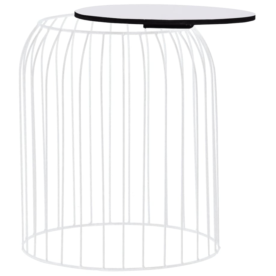 vidaXL Stoliki kawowe, 3 szt., białe