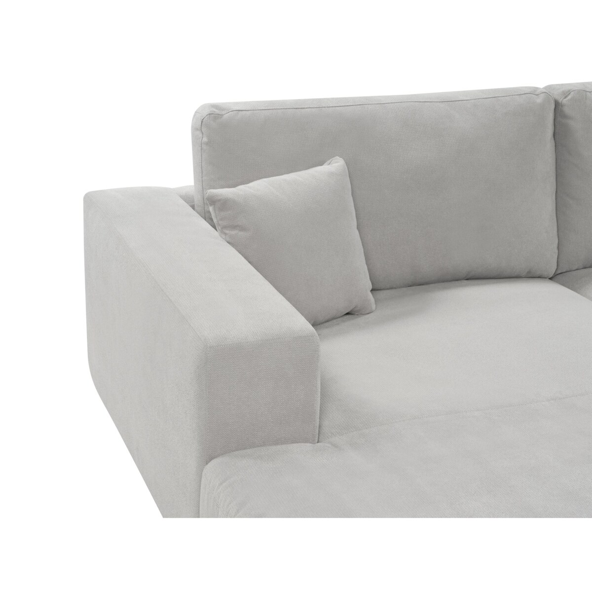 Narożnik 3-osobowy prawostronny jasnoszary LOFOTEN