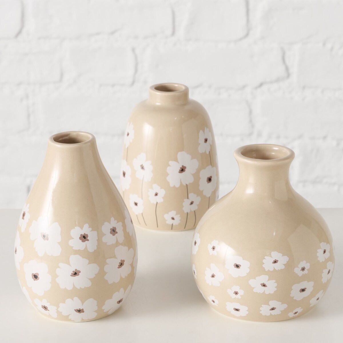 Wazon ceramiczny w kwiaty CANEA