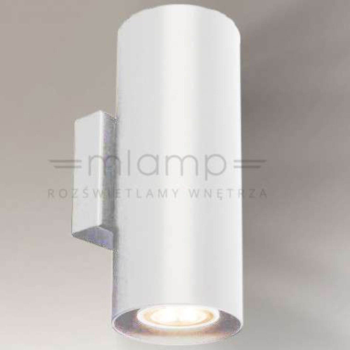 Kinkiet LAMPA ścienna KOBE 7461 Shilo tuba OPRAWA metalowa biała passa