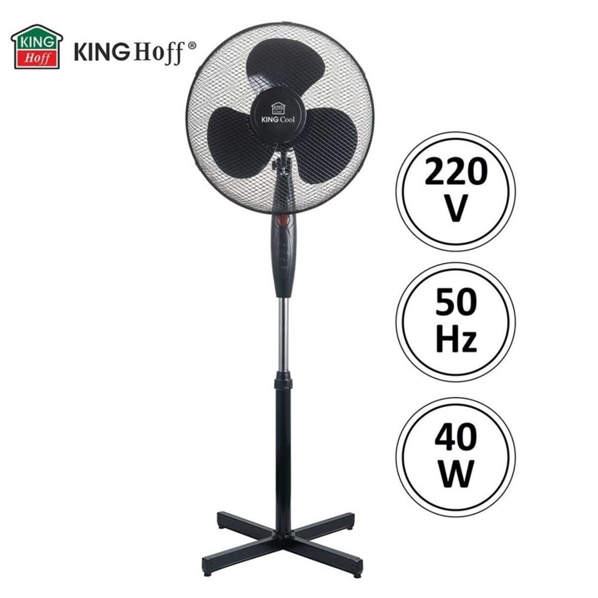 Kinghoff wentylator wiatrak stojący podłogowy Kingcool 52980