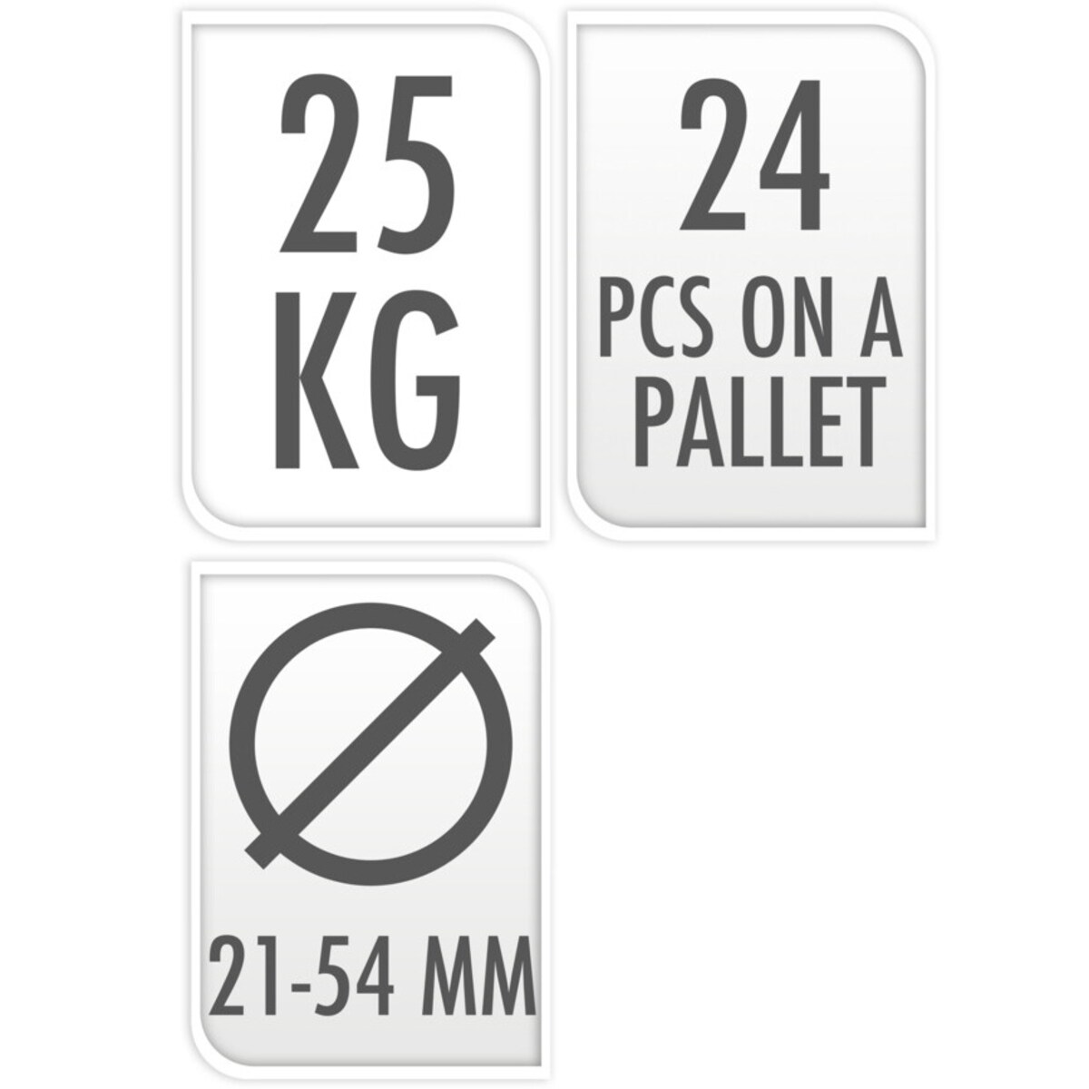 Podstawa parasola, Ø 46 cm, szary