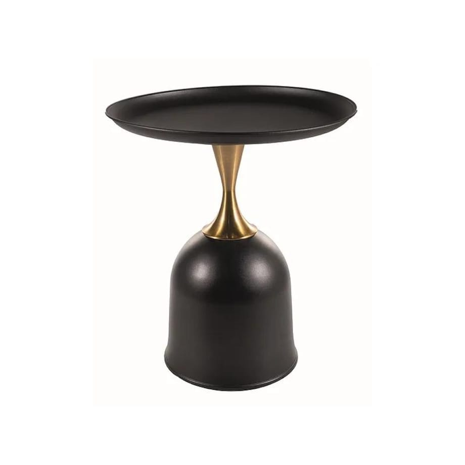 Ława LIBRA 51x51 czarna/złota