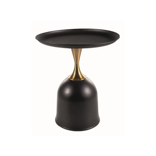 Ława LIBRA 51x51 czarna/złota