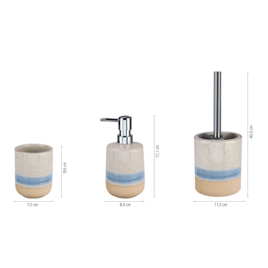 Kleine Wolke Navagio Kubek łazienkowy Steelblue Niebieski