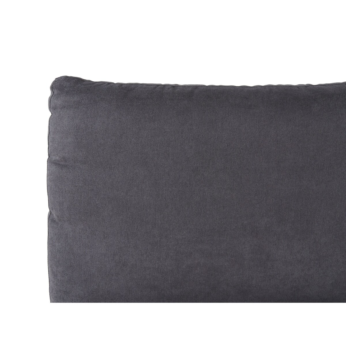 Łóżko welurowe 160 x 200 cm ciemnoszare MELLE