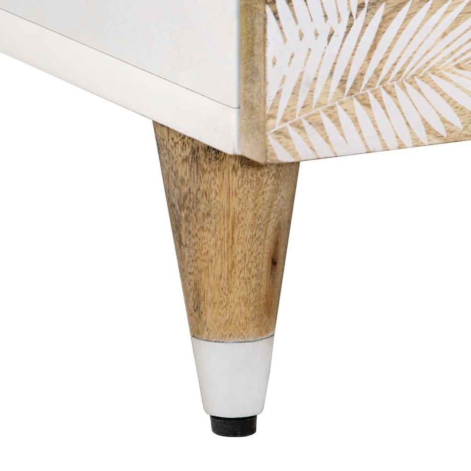 vidaXL Stolik kawowy, 80x54x40 cm, lite drewno mango