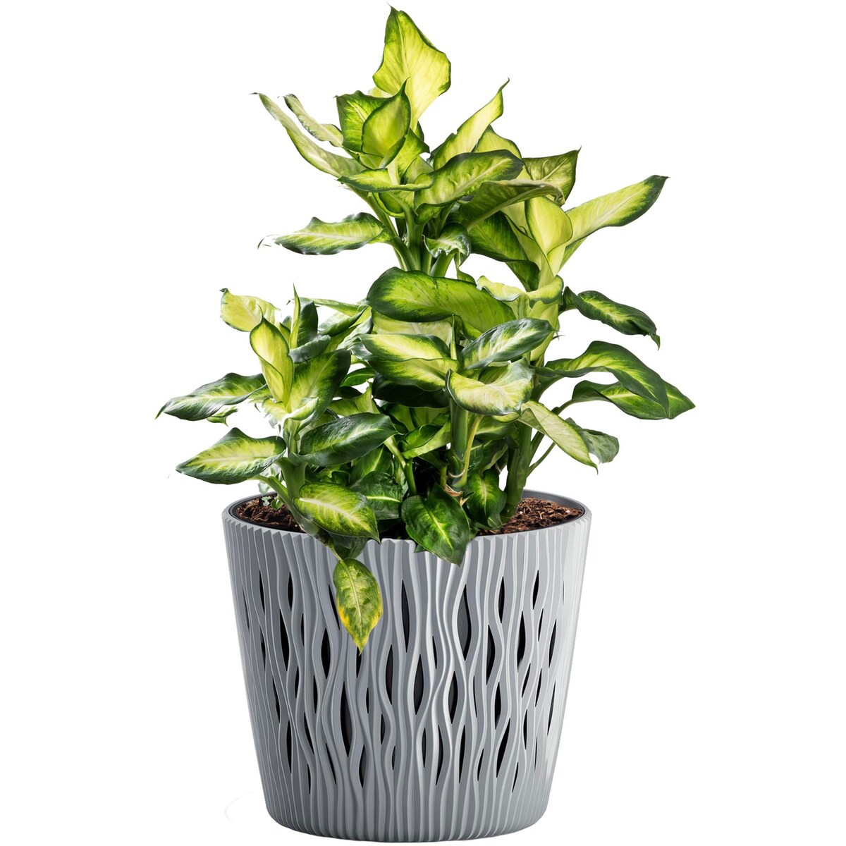 Doniczka Okrągła Osłonki Domowa Kwietnik Zestaw X2