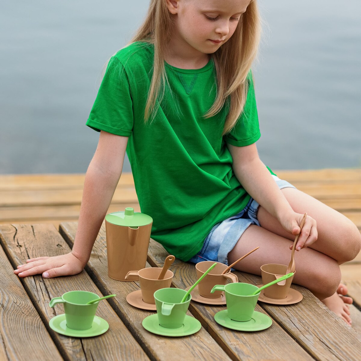 Replay Morning Coffee Set Zestaw Do Kawy WADER Zabawka Dla Dzieci