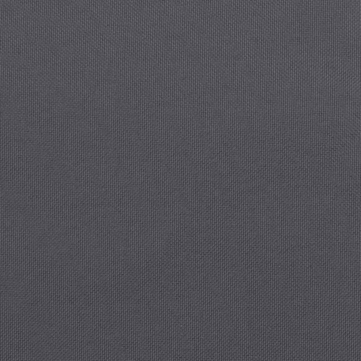 vidaXL Poduszka na ławkę ogrodową, antracytowa, 120x(50+50)x7 cm