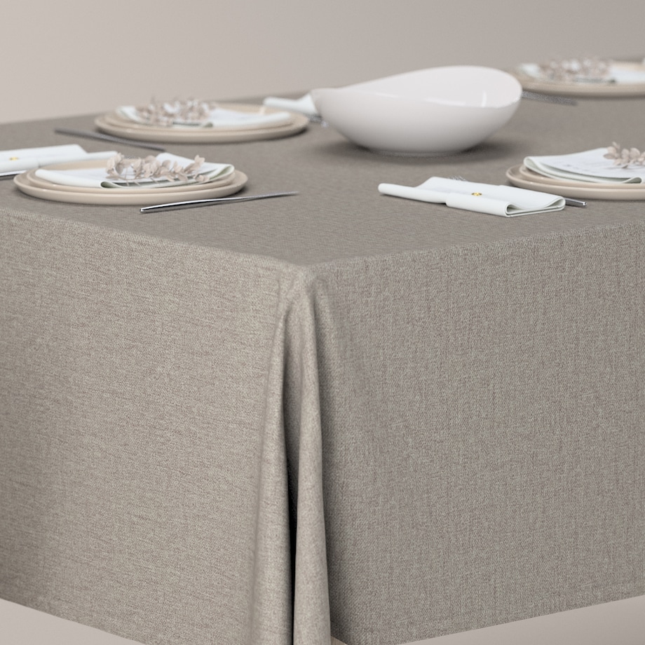 Obrus prostokątny 130 x 210 cm grafit