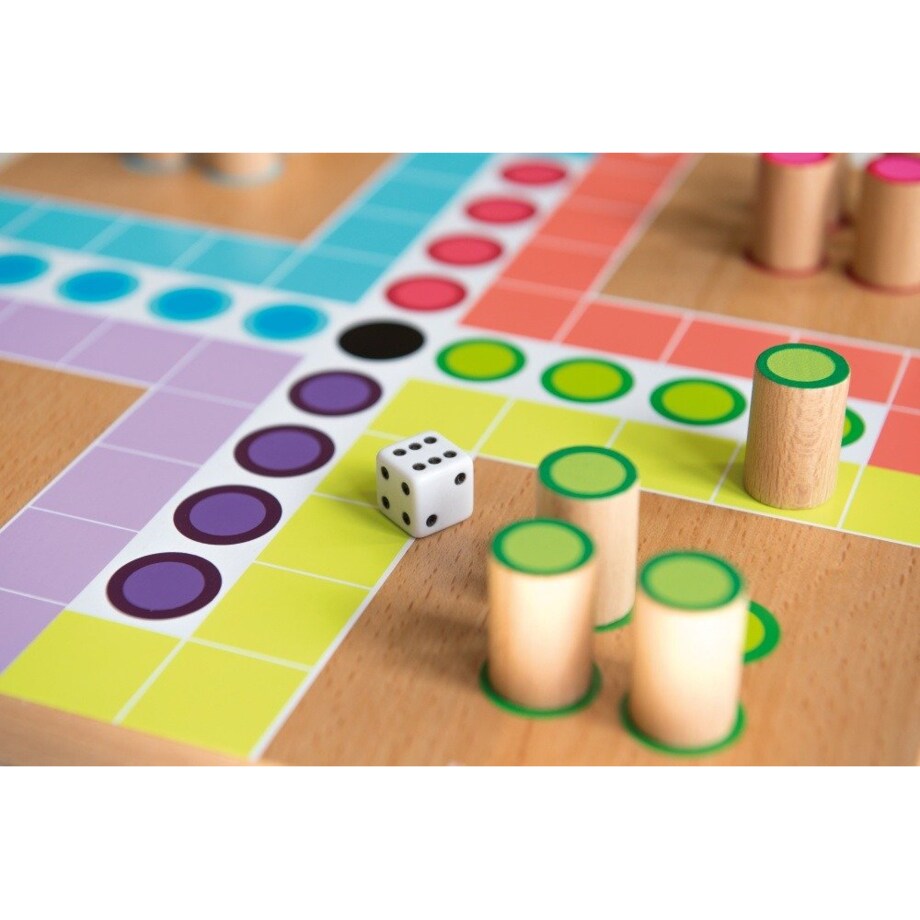 Gra z drewna „Patschisi” dla dzieci, ciekawa planszówka doskonała na upominek