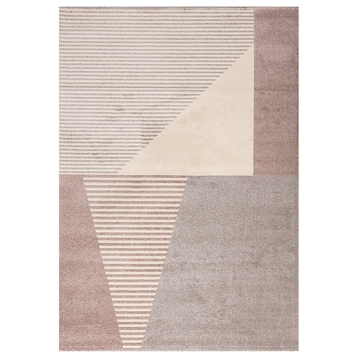 Dywan Sevilla paper white/dusty rose 160x230cm, 160x230cm