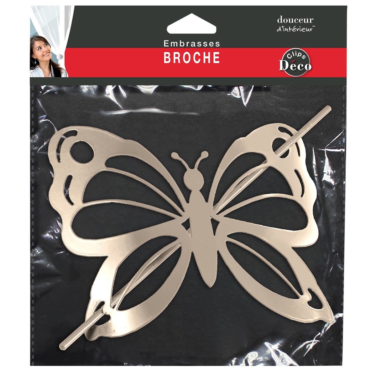 Spinka do zasłony MOTYL, 1 sztuka