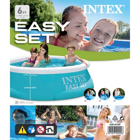 Intex Basen Easy Set, 183 x 51 cm, 28101NP
