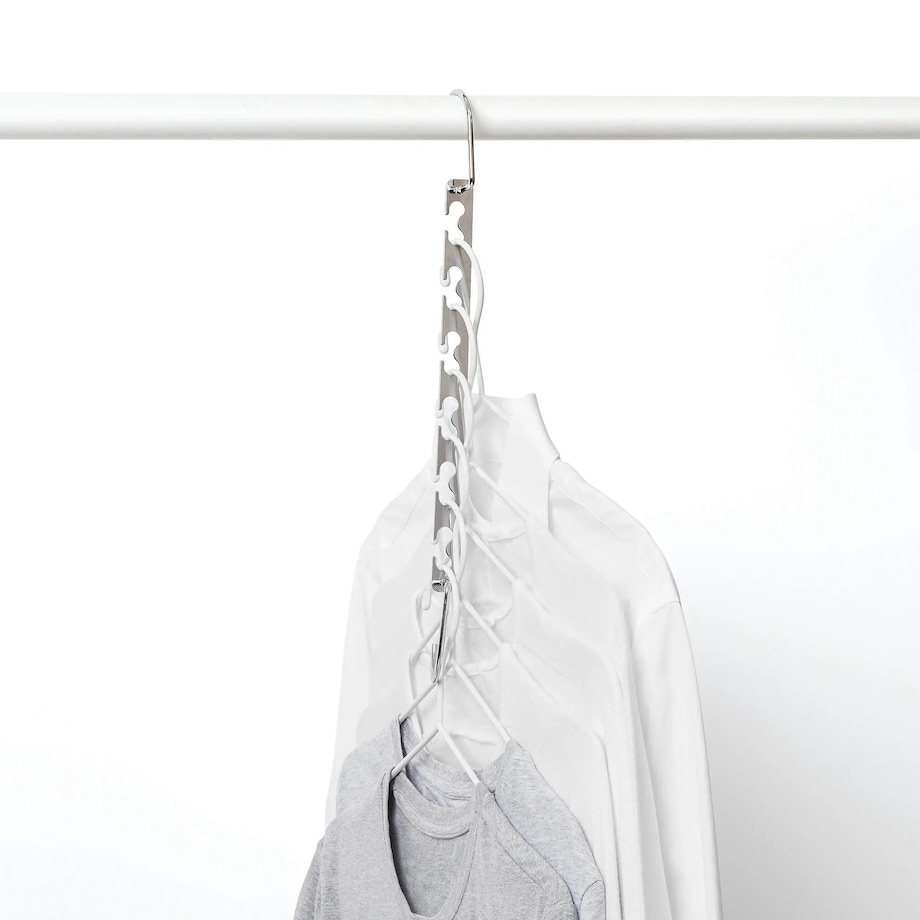 Zestaw 4 uchwytów na wieszaki Rayen