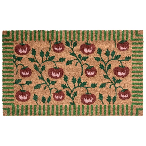 Wycieraczka KNIK Naturalny 50 x 80 cm Pomidor Włókno kokosowe