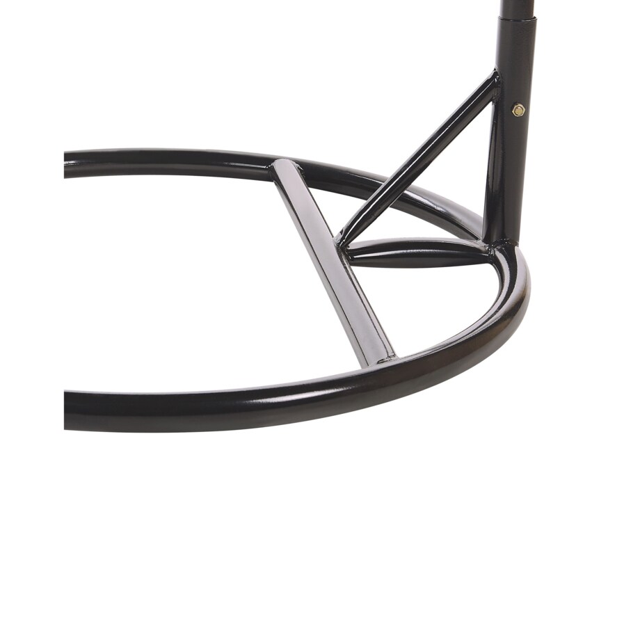 Fotel wiszący ze stojakiem TOLLO Technorattan Szary