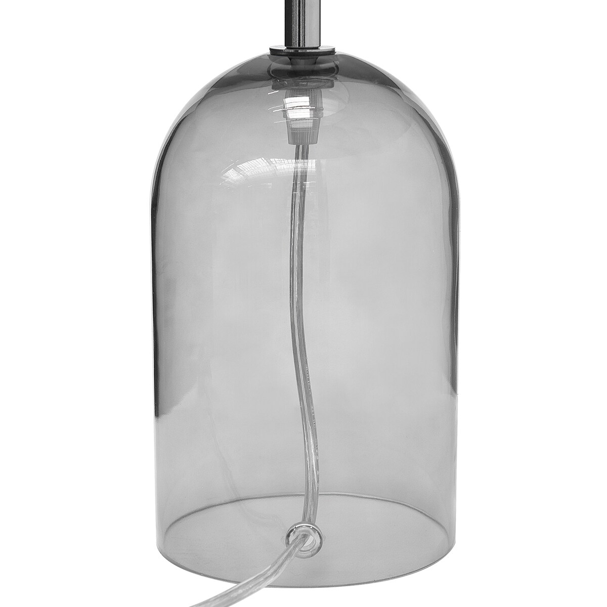 Lampa stołowa DEVOLL Szkło Szary