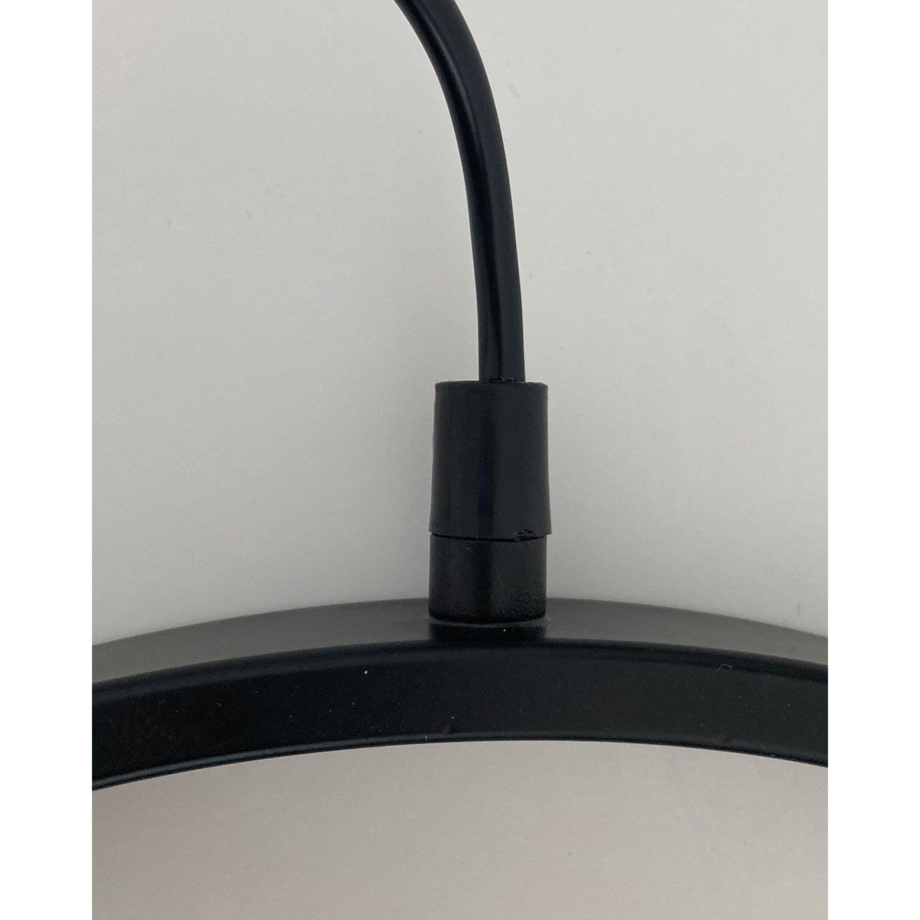 Ledowa lampa frame Elipse S-60217A-L Step 40W 3000K koło czarna