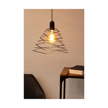 Lampa Wisząca BRITOP Lighting 1xE27 Max.60W Czarny, Nowoczesny Styl od Polskiego Producenta, 1 szt.