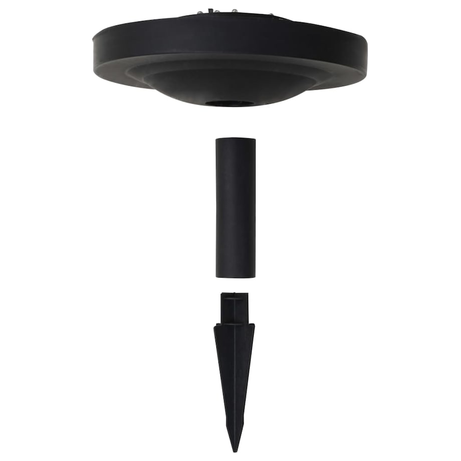 vidaXL Lampy solarne do ogrodu, 2 szt., LED, kuliste, 40 cm, RGB