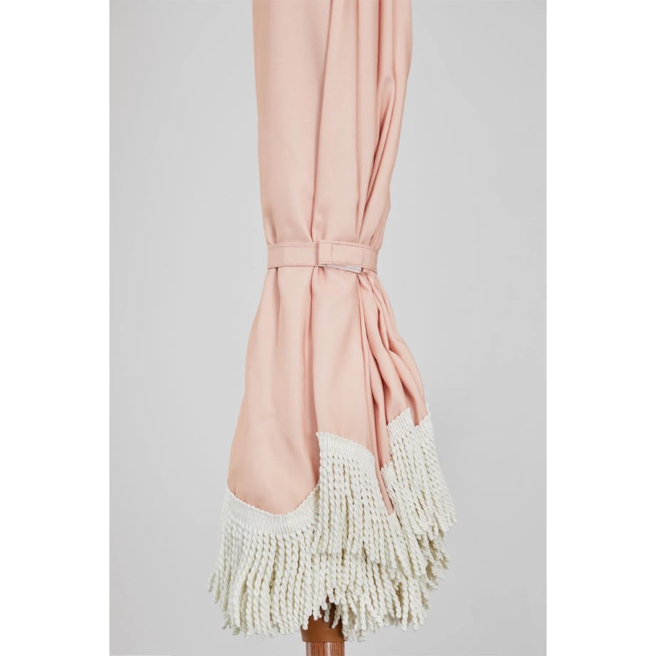 Parasol ogrodowy retro pudrowy róż Mika Ø175 cm