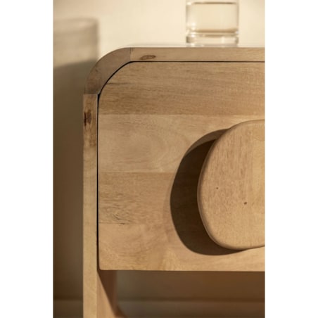 Szafka nocna z drewna mango i akacjowego Joel