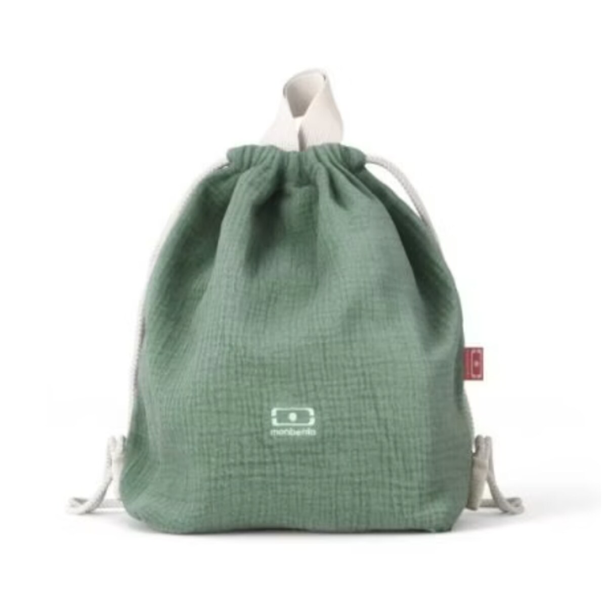 Plecaczek-worek zielony Buddy, 31 x 30 x 13cm, Monbento