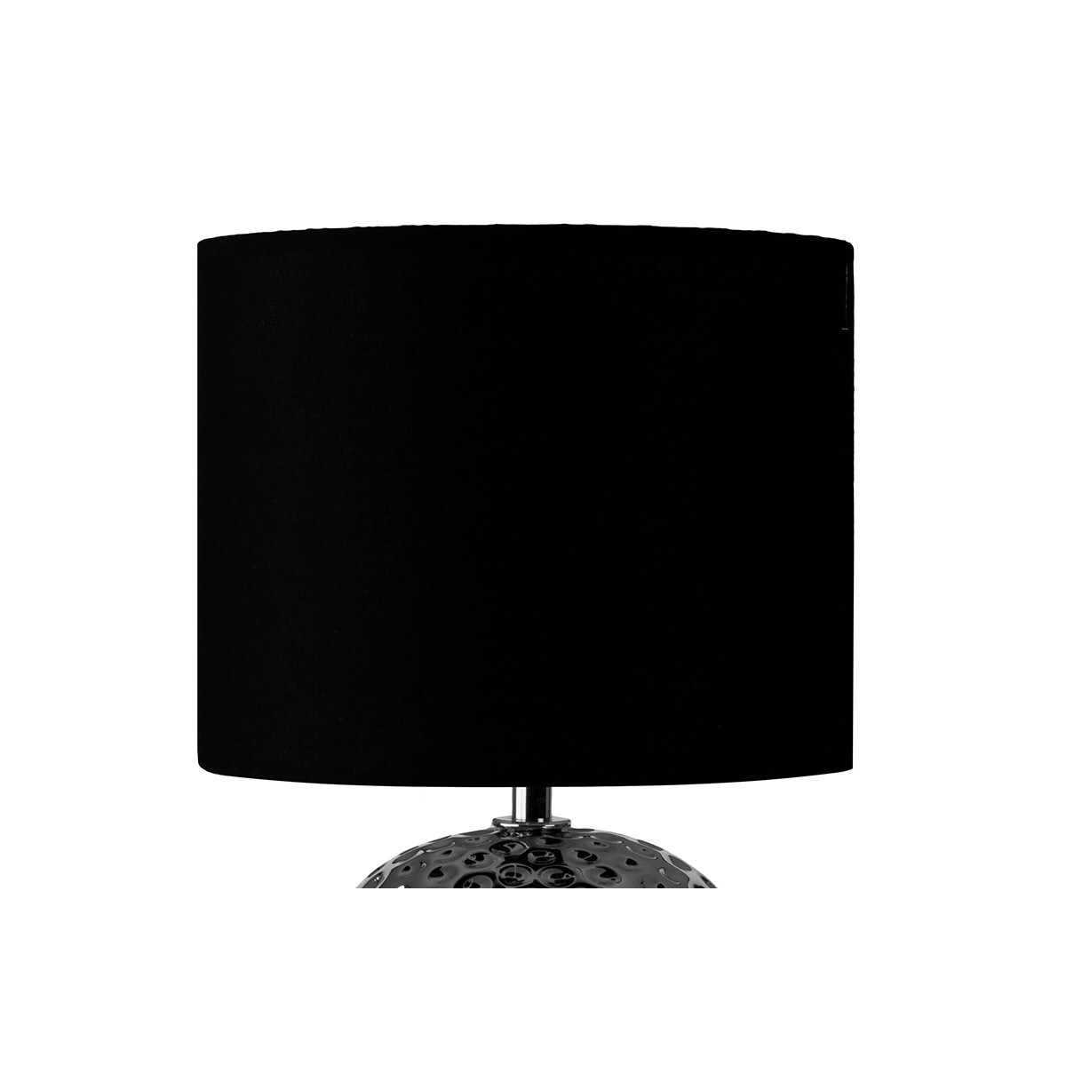 KONSIMO FRAGI Lampa stołowa 2szt., kolor czarno-srebne