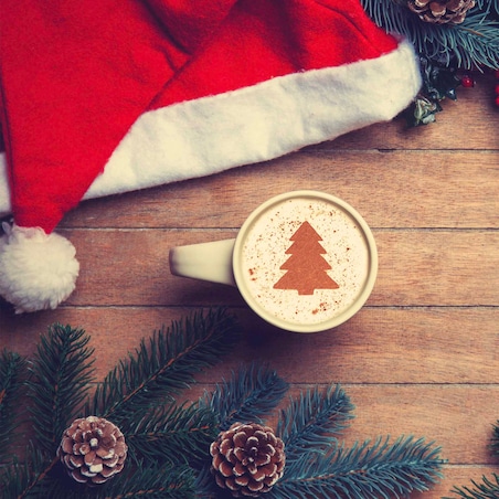 Czapka Mikołaja Mikołajki Świąteczna Z Dzwonkiem