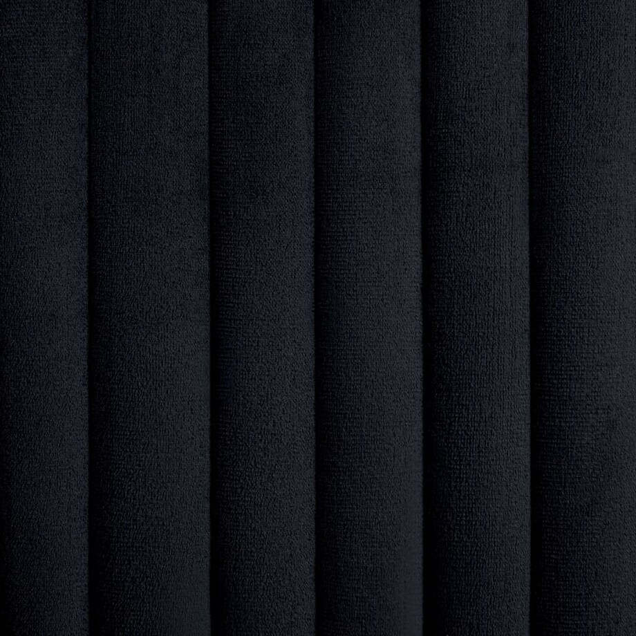 vidaXL Krzesła stołowe, 2 szt., czarne, obite aksamitem