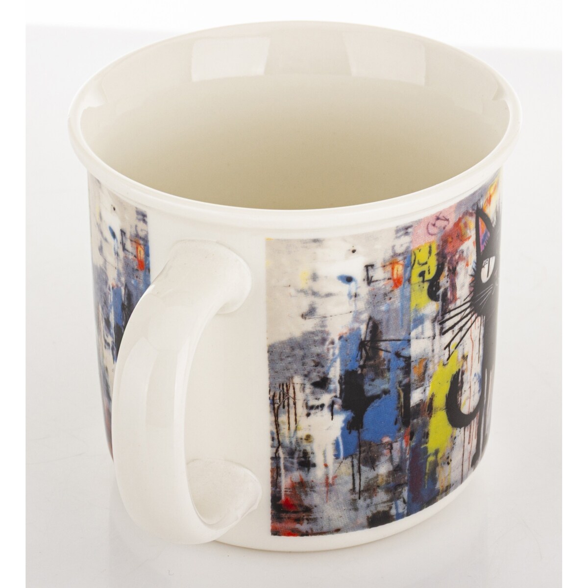 Kubek porcelanowy 9,5x13x9,5 c, w pudełku 400 ml GAGATEK