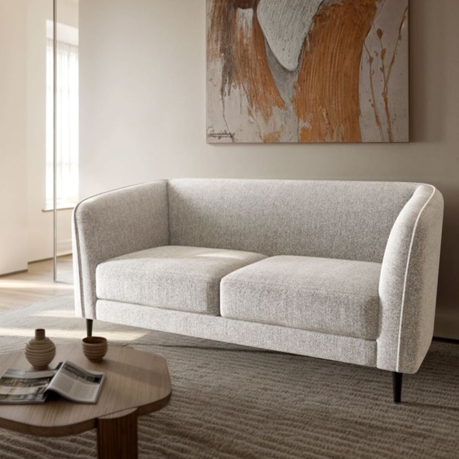 Galbe Sofa 2-osobowa - jasnobeżowa