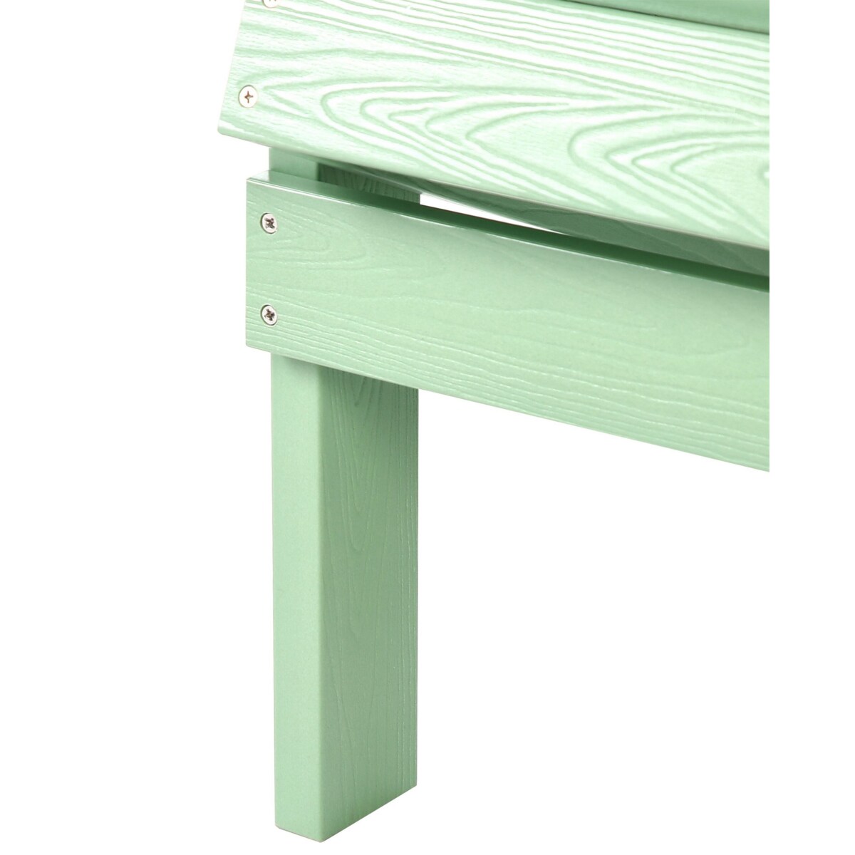 Krzesło ogrodowe jasnozielone ADIRONDACK