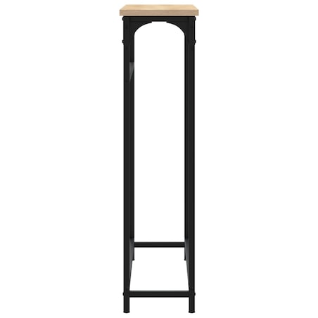 vidaXL Stolik konsolowy Sonoma Oak 75x19,5x75 cm Drewno konstrukcyjne