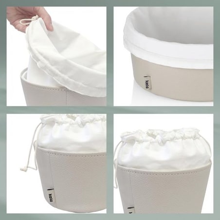 Koszyk na pieczywo L (jasnoszary) Grana Kela