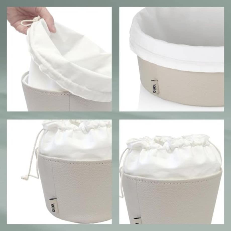 Koszyk na pieczywo L (jasnoszary) Grana Kela