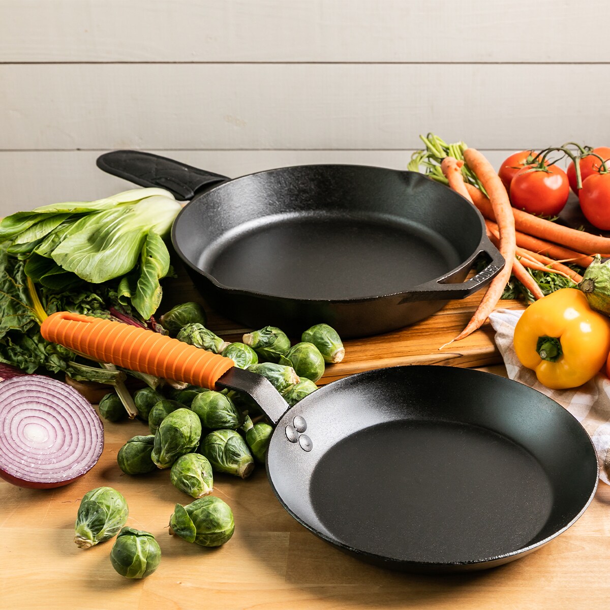 Uchwyt silikonowy do patelni węglowej / Lodge