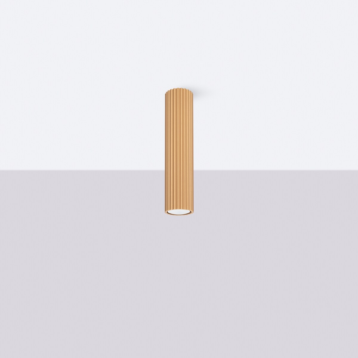 Plafon KARBON 30 złoty