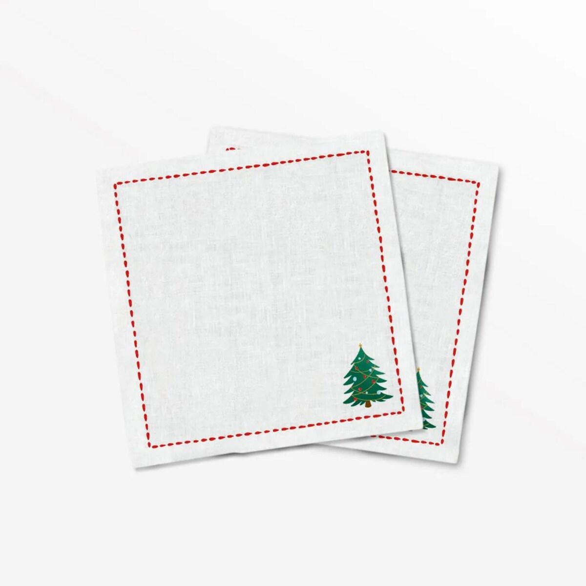 Serwetki świąteczne - Minimalistyczna choinka (2szt.)