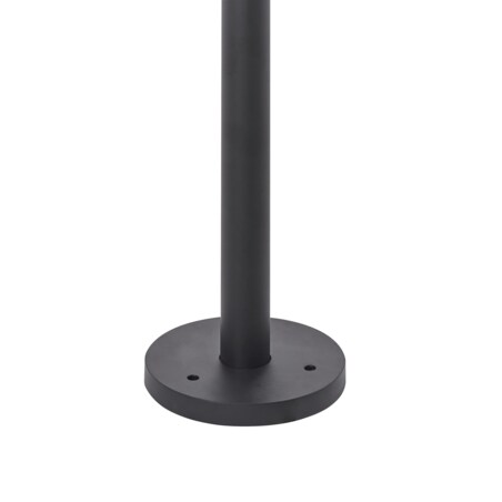 Latarnia ogrodowa 2-punktowa czarna KULSI